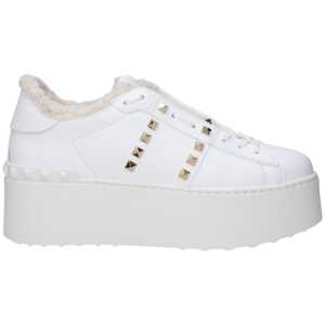 Valentino Garavani White Leather Sneakers