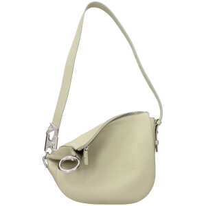 Burberry Green Leather Shoulder Bag