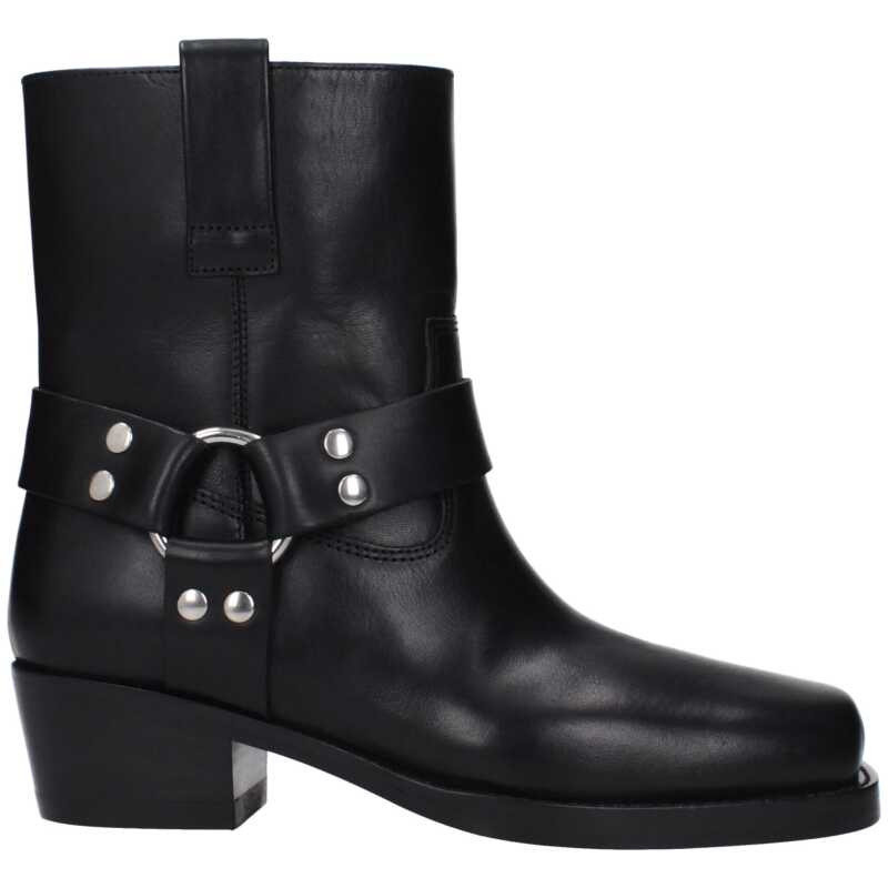 Paris Texas Black Leather Ankle, theFeinheit