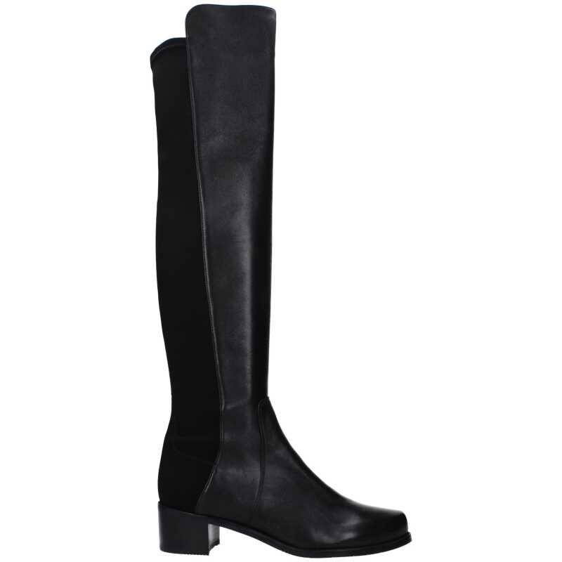 Stuart Weitzman Black Leather Boot, theFeinheit