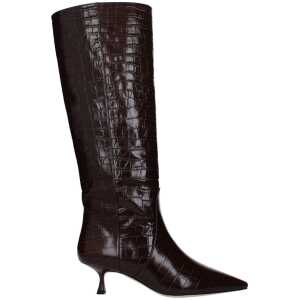 Stuart Weitzman Brown Leather Boot