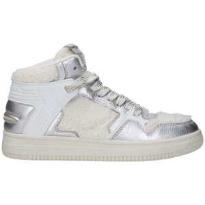 Philippe Model Gray Leather Sneakers