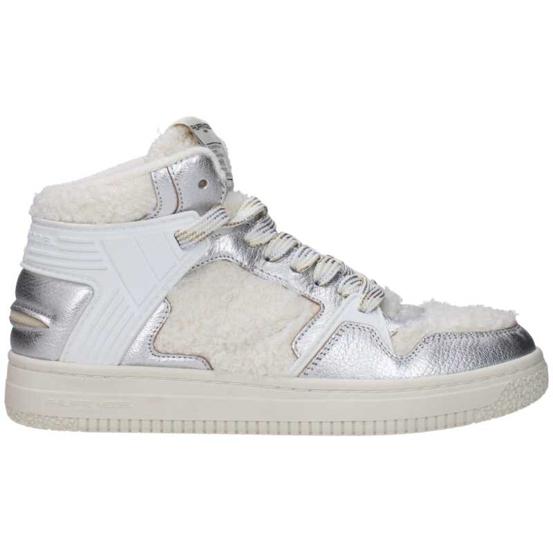 Philippe Model Gray Leather Sneakers, theFeinheit