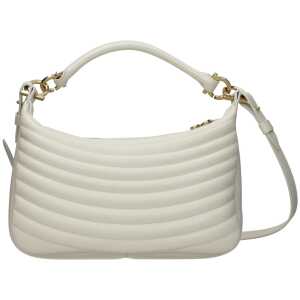Salvatore Ferragamo Beige Leather Handbag
