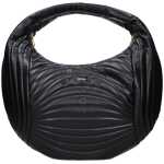 Salvatore Ferragamo Black Leather Handbags
