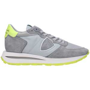 Philippe Model Gray Fabric Sneakers