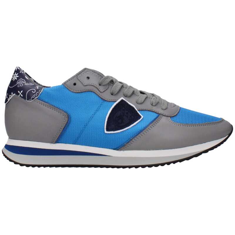Philippe Model Blue Fabric Sneakers, theFeinheit