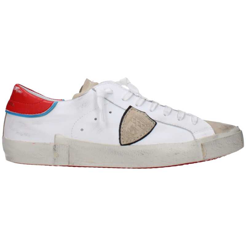 Philippe Model White Leather Sneakers, theFeinheit