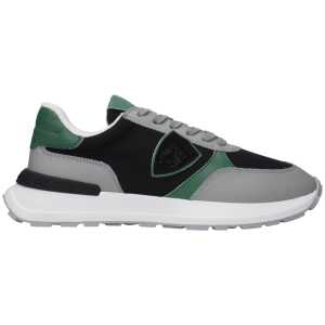 Philippe Model Black Fabric Sneakers