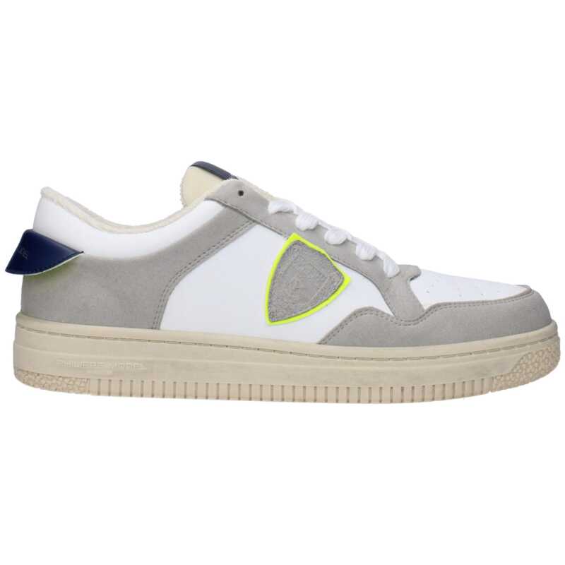 Philippe Model White Leather Sneakers, theFeinheit