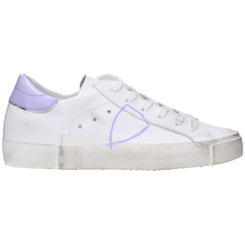 Philippe Model White Leather Sneakers, theFeinheit