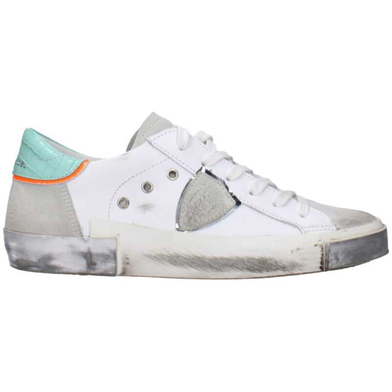 Philippe Model White Leather Sneakers, theFeinheit