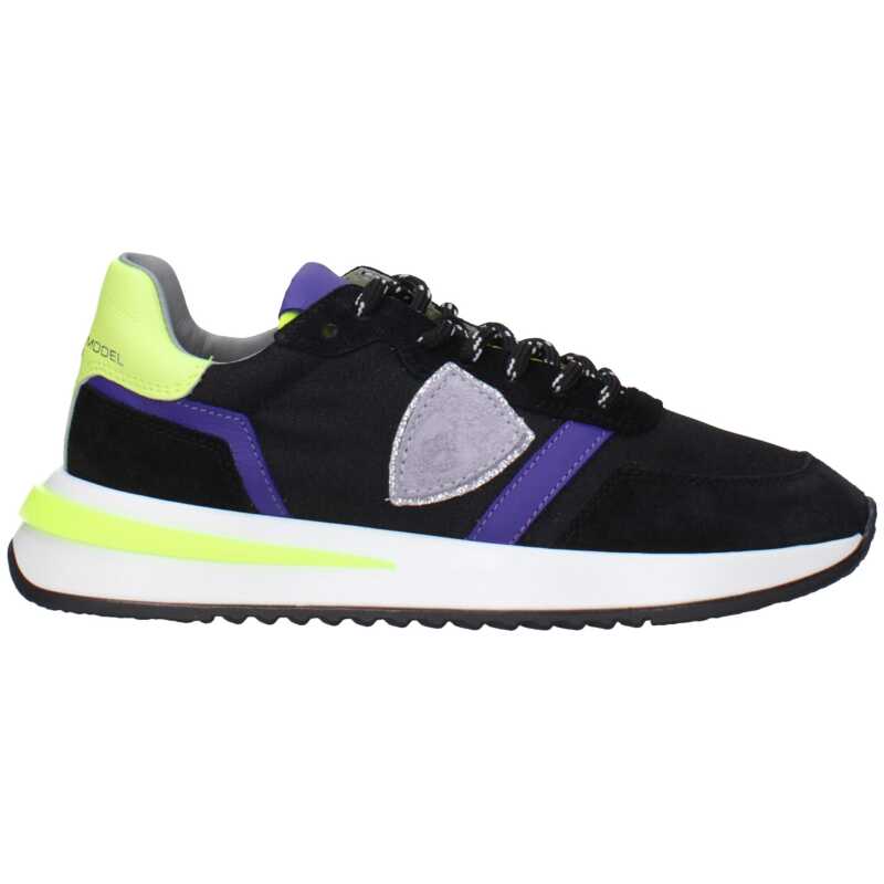 Philippe Model Black Fabric Sneakers, theFeinheit