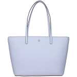 Tory Burch Light Blue Leather Shoulder Bags