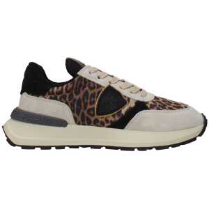 Philippe Model Brown Fabric Sneakers