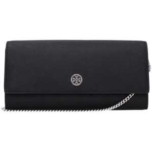 Tory Burch Black Leather Clutch Bag