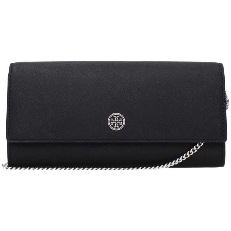 Tory Burch Black Leather Clutch Bag, theFeinheit