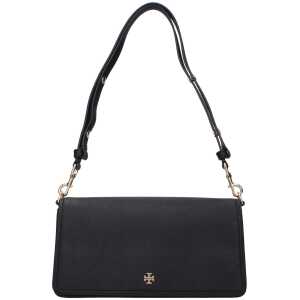 Tory Burch Black Leather Shoulder Bag