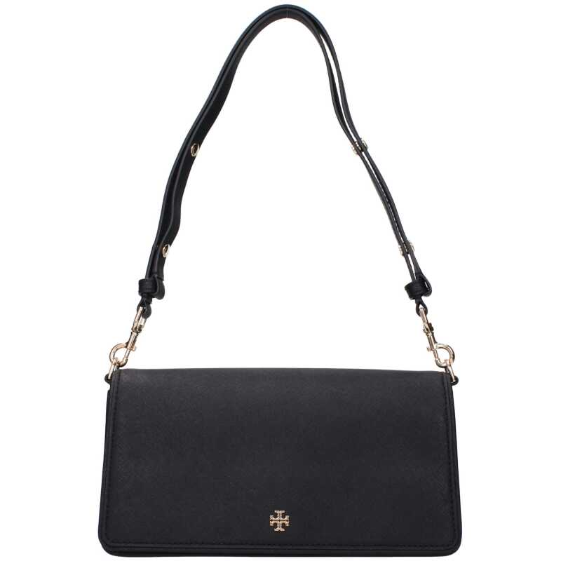 Tory Burch Black Leather Shoulder Bag, theFeinheit