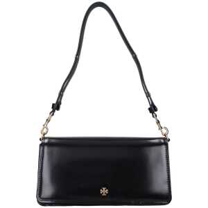 Tory Burch Black Leather Shoulder Bag