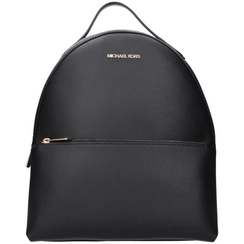 Michael Kors Black Leather Backpack, theFeinheit