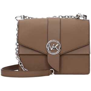 Michael Kors Brown Leather Shoulder Bag