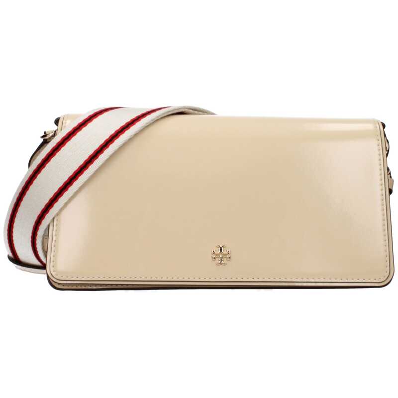 Tory Burch Beige Leather Crossbody Bag, theFeinheit