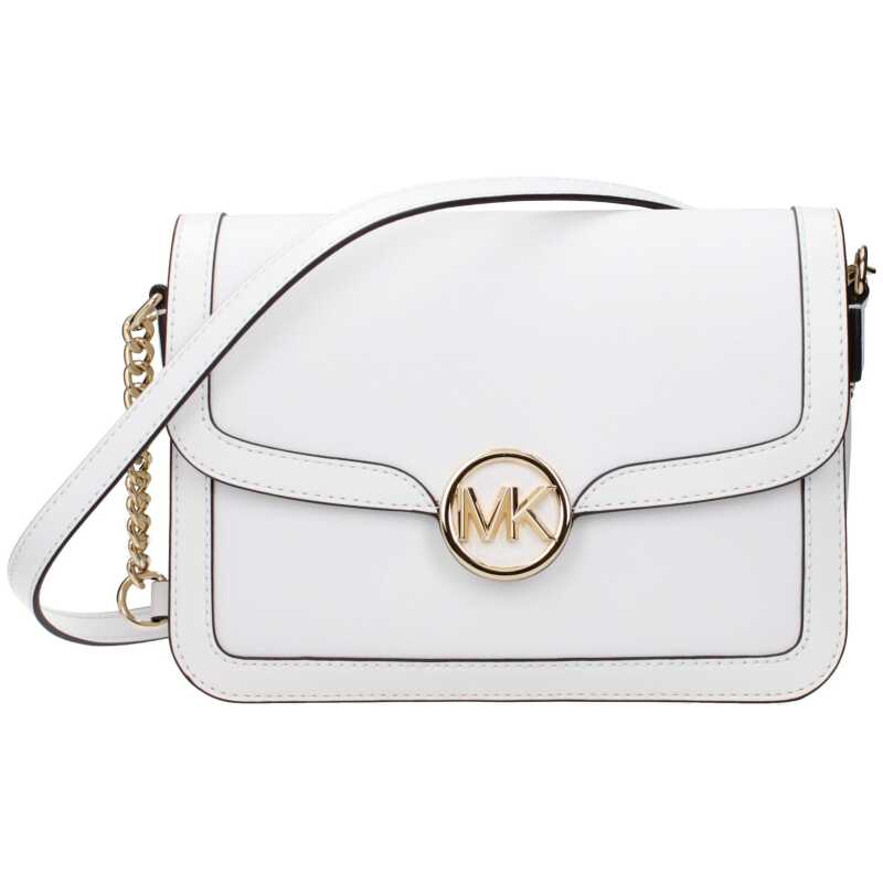 Michael Kors White Leather Crossbody Bag, theFeinheit