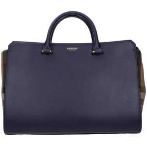 Burberry Blue Leather Handbag