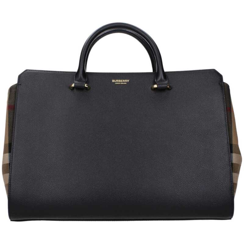 Burberry Black Leather Handbag, theFeinheit