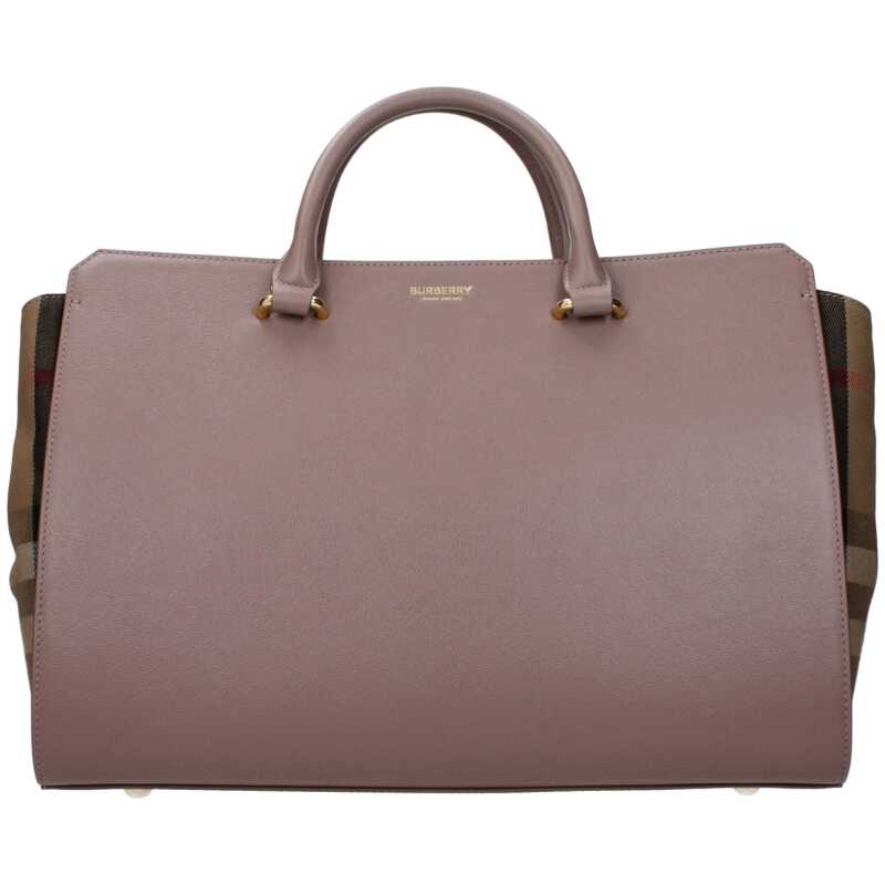 Burberry Gray Leather Handbag, theFeinheit