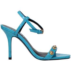 Versace Blue Leather Sandal