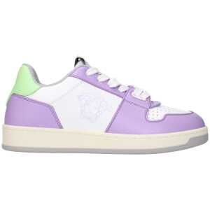 Versace White Leather Sneakers