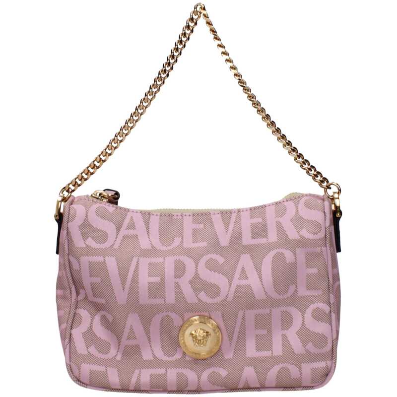 Versace Pink Fabric Handbag, theFeinheit