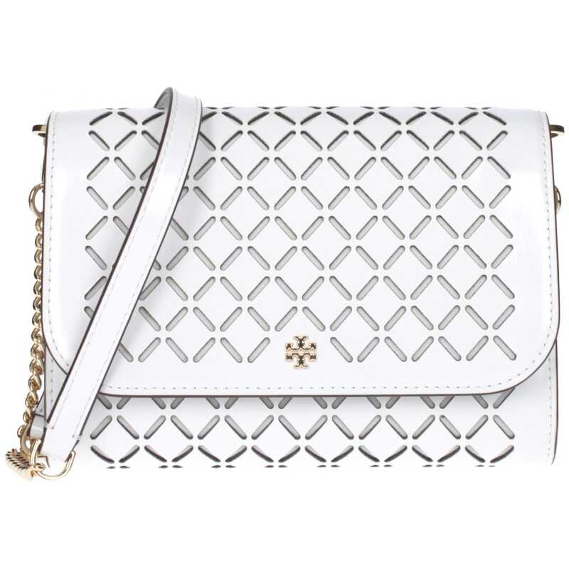 Tory Burch White Leather Clutch Bag, theFeinheit