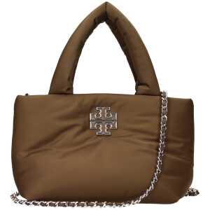 Tory Burch Brown Fabric Handbag