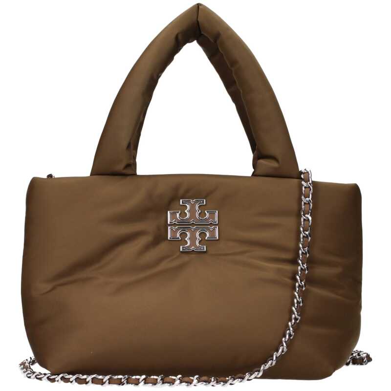 Tory Burch Brown Fabric Handbag, theFeinheit