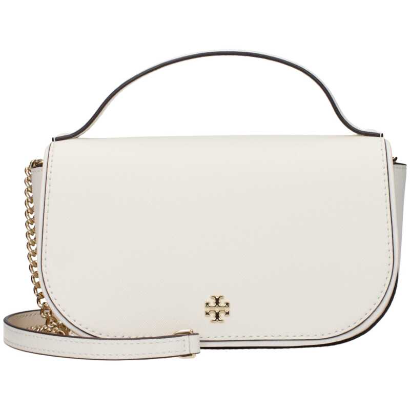 Tory Burch White Leather Handbag, theFeinheit