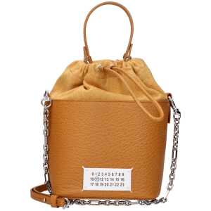 Maison Margiela Brown Leather Handbag