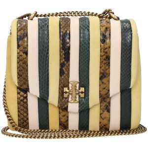 Tory Burch Yellow Leather Shoulder Bag