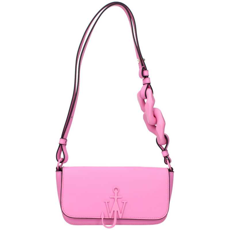 Jw Anderson Pink Leather Shoulder Bag, theFeinheit