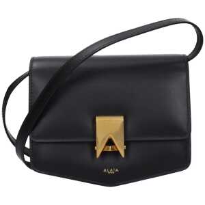 Alaïa Black Leather Crossbody Bag