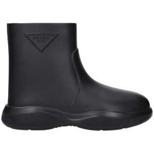 Prada Black Cotton Ankle