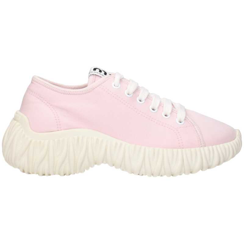 Miu Miu Pink Fabric Sneakers, theFeinheit