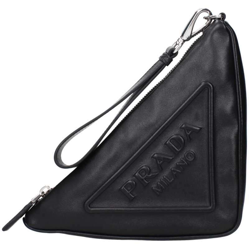 Prada Black Leather Clutch Bag, theFeinheit