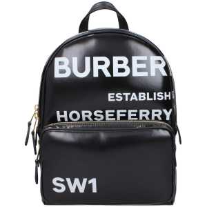 Burberry Black Fabric Backpack