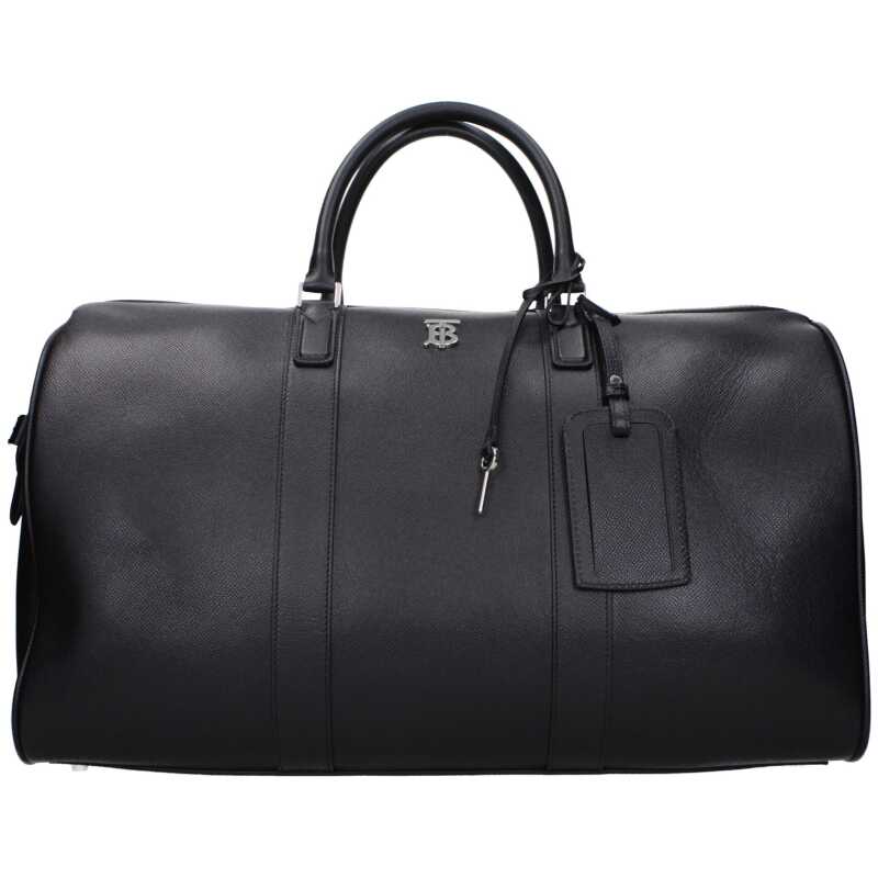 Burberry Black Leather Luggage And Travel, theFeinheit