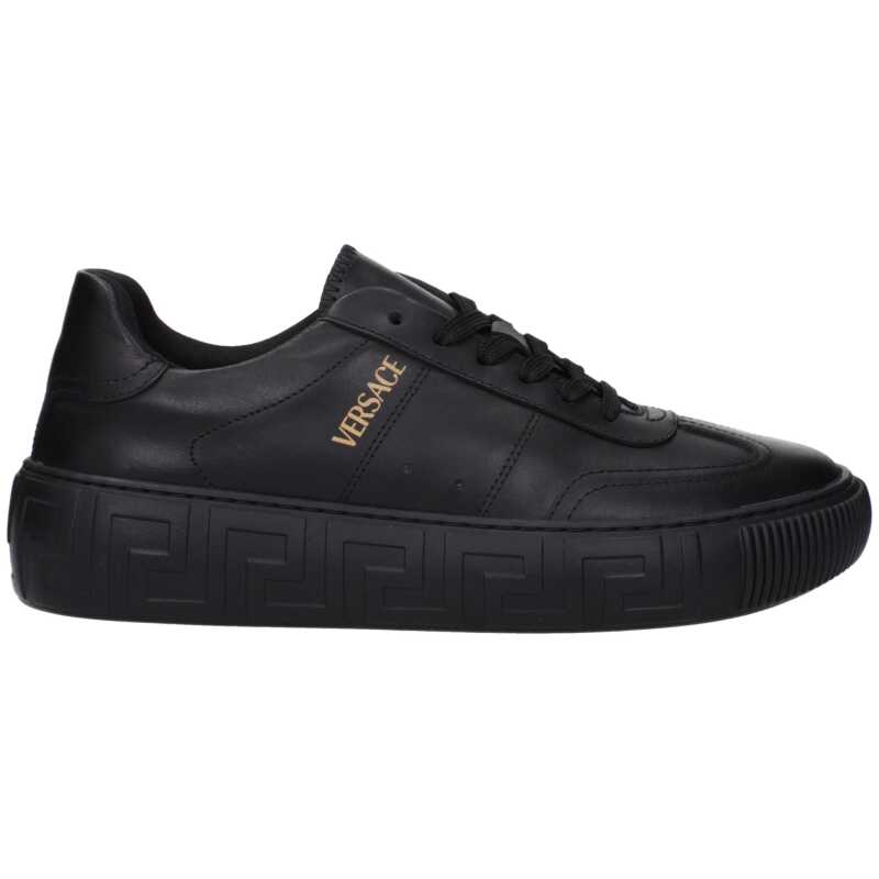 Versace Black Leather Sneakers, theFeinheit