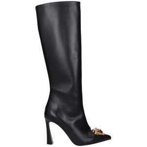 Versace Black Leather Boot