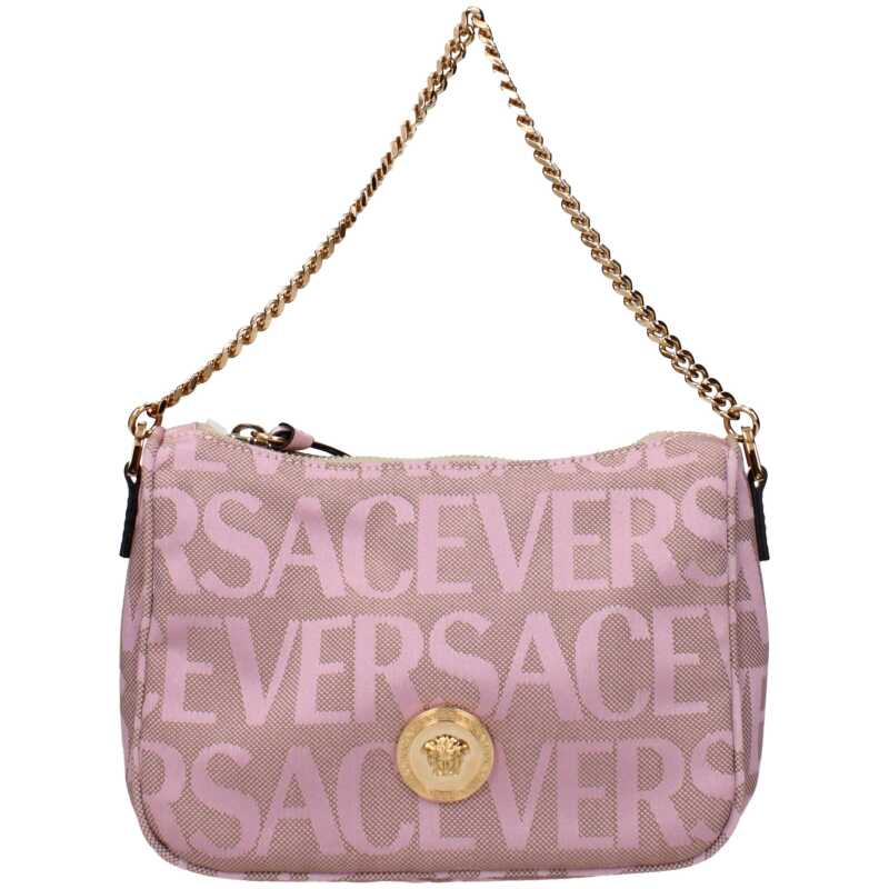 Versace Pink Fabric Handbag, theFeinheit